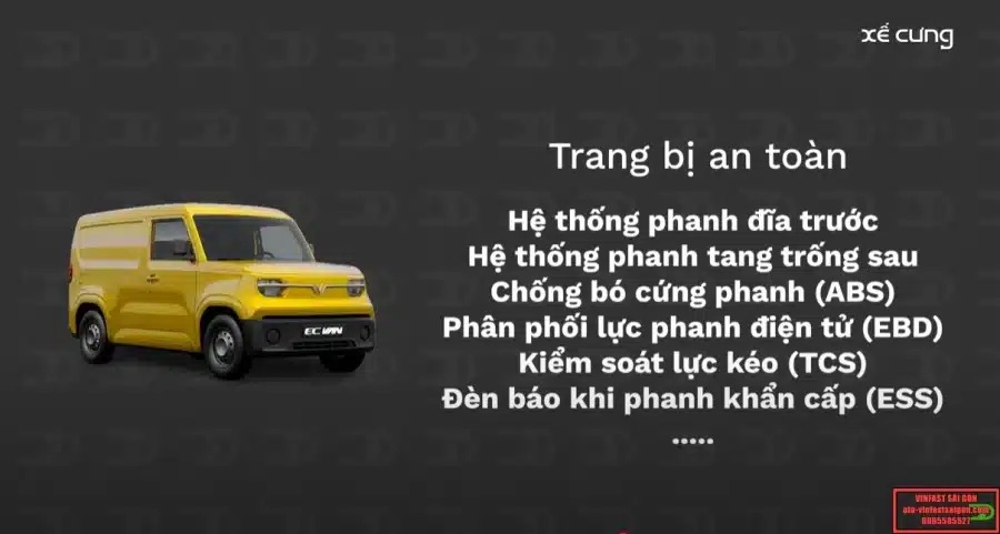 Giá Xe Vinfast EC Van 2025 - Xe Van Điện Chở Hàng Cỡ Nhỏ: Cập Nhật Bảng Giá Xe, Chương Trình Khuyến Mãi, Thông Số Kỹ Thuật & Các Thông Tin Chính Hãng Mới Nhất - 68 - VinFast Sài Gòn