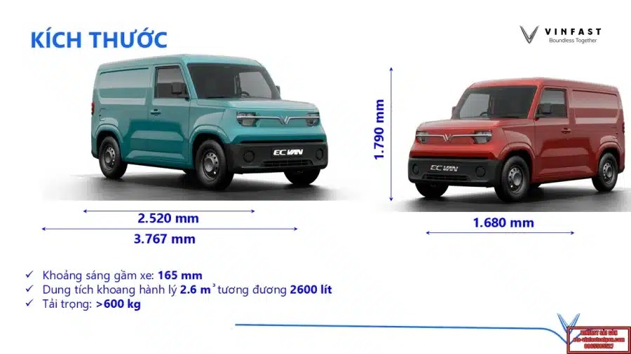 Giá Xe Vinfast EC Van 2025 - Xe Van Điện Chở Hàng Cỡ Nhỏ: Cập Nhật Bảng Giá Xe, Chương Trình Khuyến Mãi, Thông Số Kỹ Thuật & Các Thông Tin Chính Hãng Mới Nhất - 62 - VinFast Sài Gòn